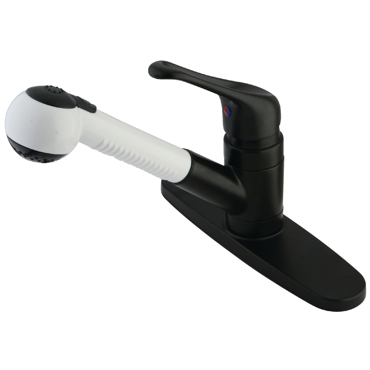 Elements of Design EB705 Single-Handle Pull-Out Kitchen Faucet, Oil Rubbed Bronze