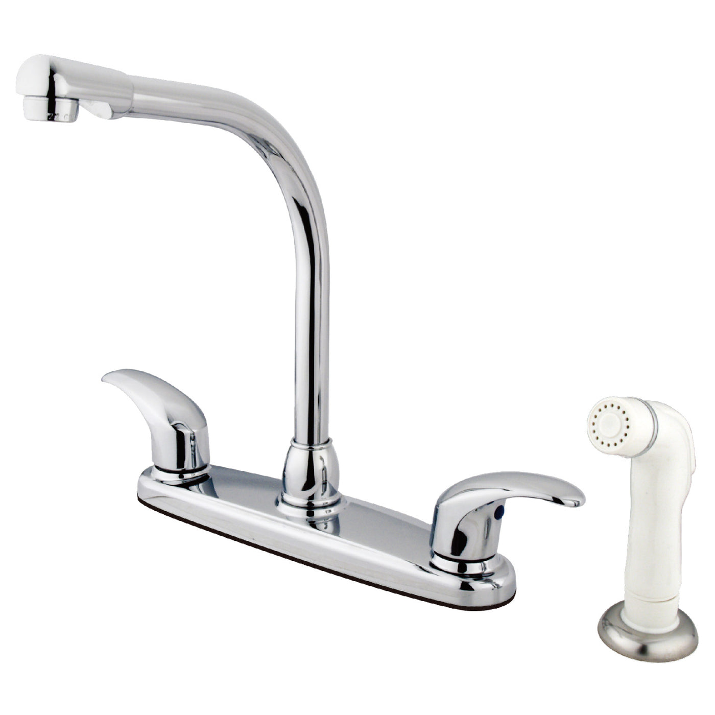 Elements of Design EB711LL 8-Inch Centerset Kitchen Faucet, Polished Chrome