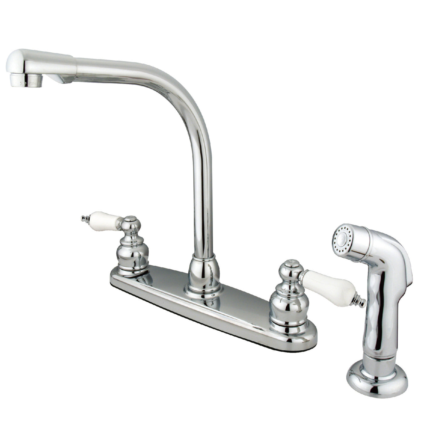 Elements of Design EB711SP Centerset Kitchen Faucet, Polished Chrome