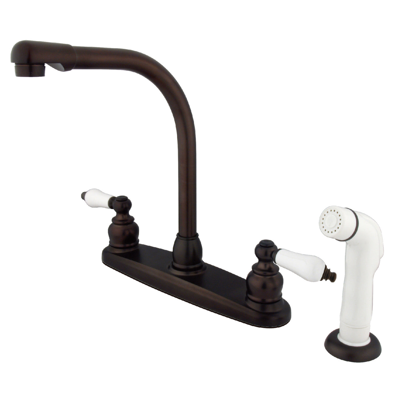 Elements of Design EB715 Centerset Kitchen Faucet, Oil Rubbed Bronze