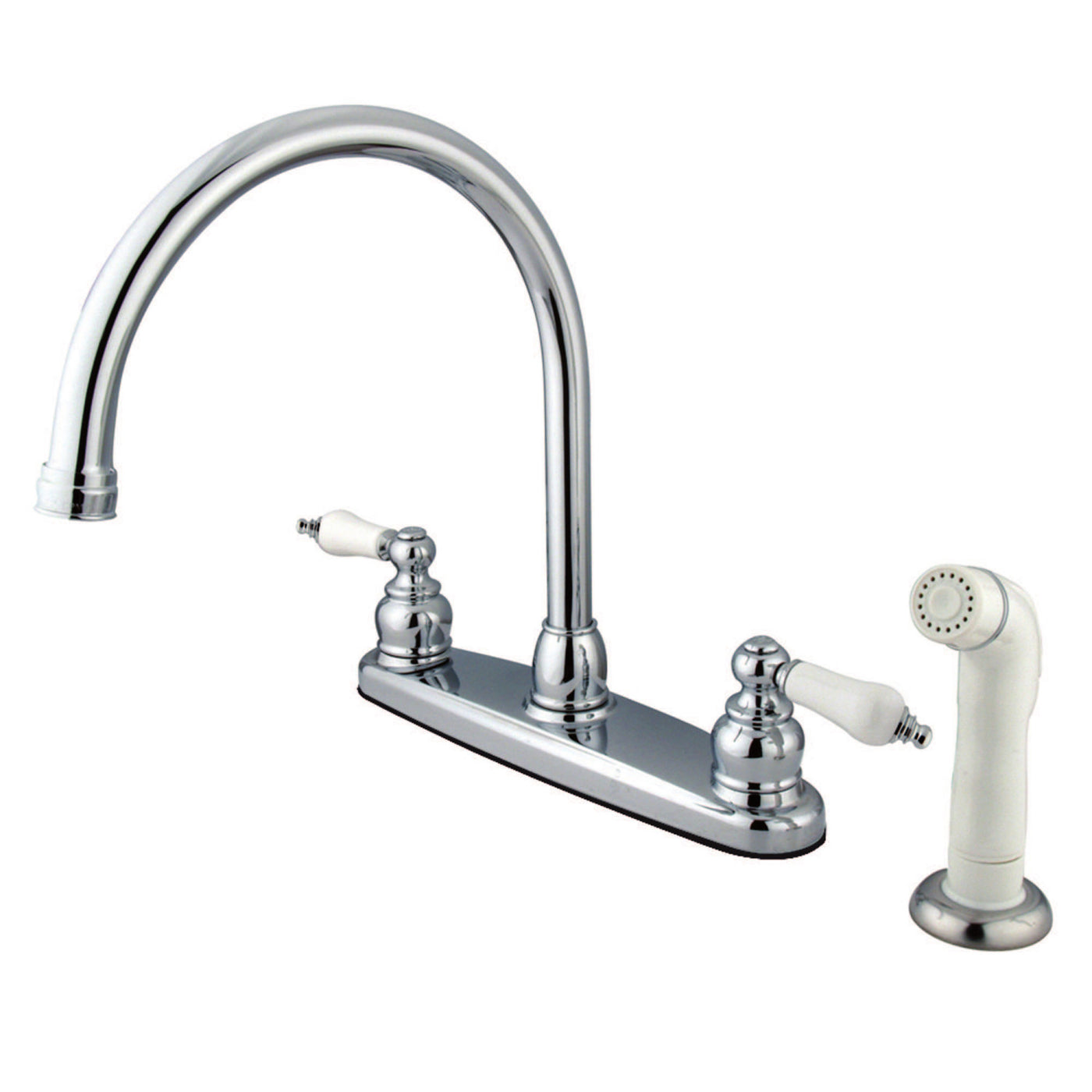 Elements of Design EB721 Centerset Kitchen Faucet, Polished Chrome