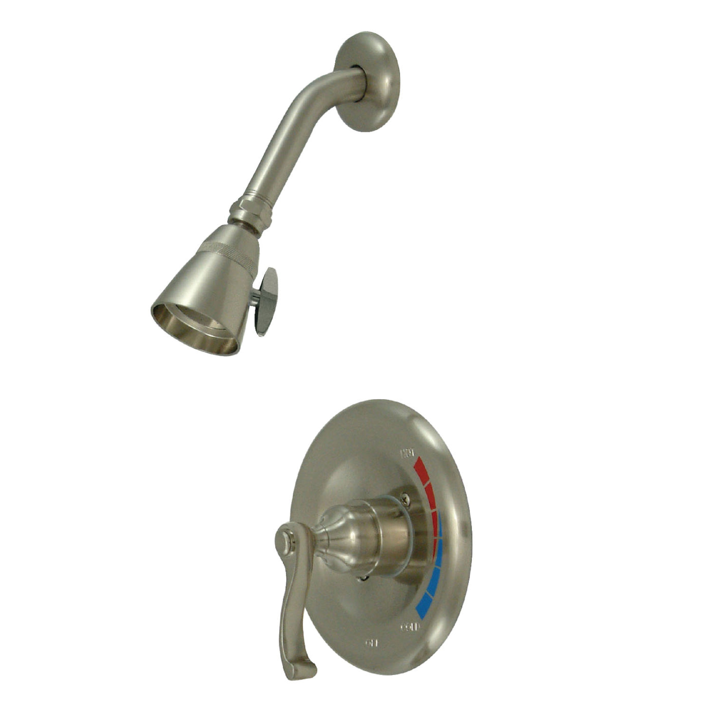Elements of Design EB8638FLSO Shower Faucet, Brushed Nickel