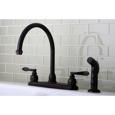 Elements of Design EB8795NFLSP Centerset Kitchen Faucet, Oil Rubbed Bronze