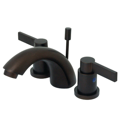 Elements of Design EB8955NDL Mini-Widespread Bathroom Faucet, Oil Rubbed Bronze