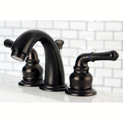 Elements of Design EB915 Widespread Bathroom Faucet with Retail Pop-Up, Oil Rubbed Bronze