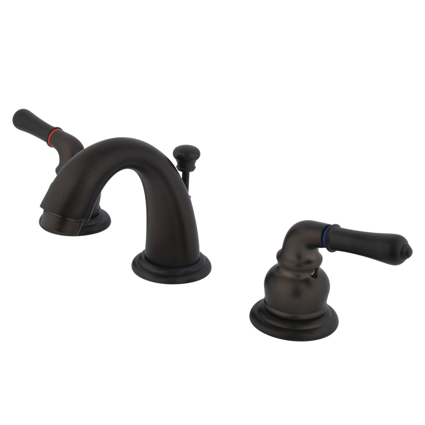 Elements of Design EB915 Widespread Bathroom Faucet with Retail Pop-Up, Oil Rubbed Bronze