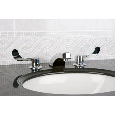 Elements of Design EB931B Widespread Bathroom Faucet with Retail Pop-Up, Polished Chrome