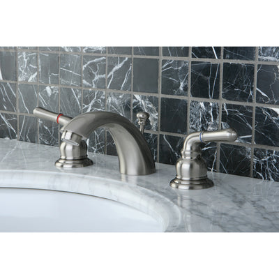 Elements of Design EB958 Mini-Widespread Bathroom Faucet, Brushed Nickel