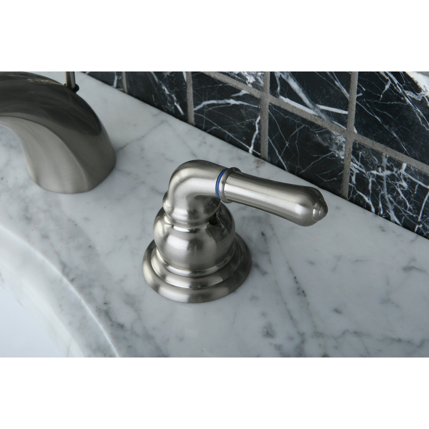 Elements of Design EB958 Mini-Widespread Bathroom Faucet, Brushed Nickel