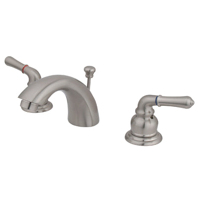 Elements of Design EB958 Mini-Widespread Bathroom Faucet, Brushed Nickel