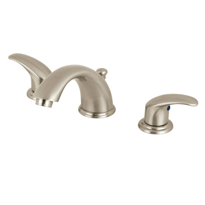 Elements of Design EB968LL Widespread Bathroom Faucet with Retail Pop-Up, Brushed Nickel