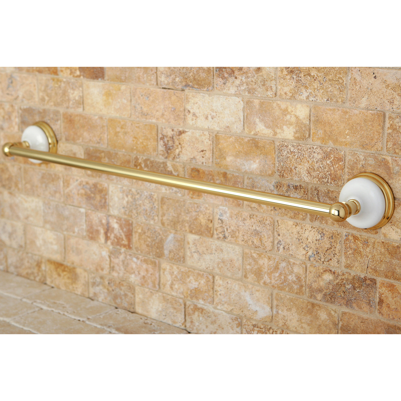 Elements of Design EBA1111PB 24-Inch Towel Bar, Polished Brass