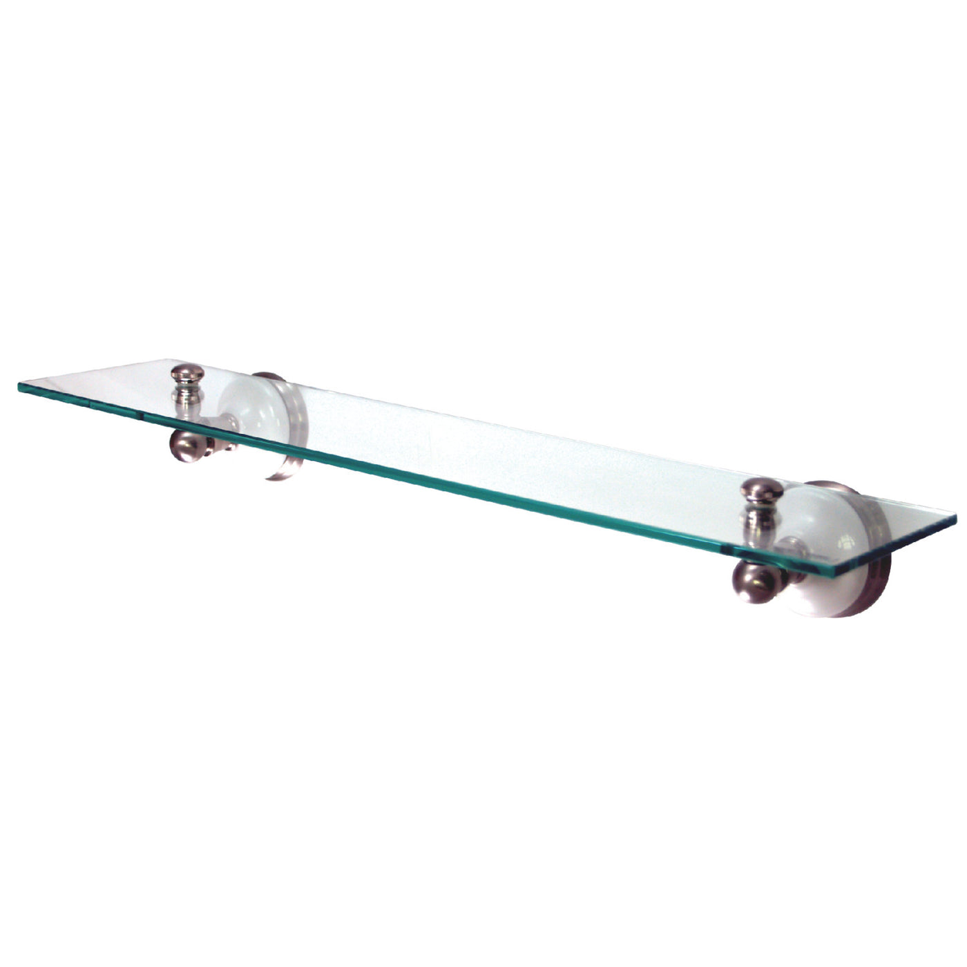 Elements of Design EBA1119SN Glass Shelf, Brushed Nickel