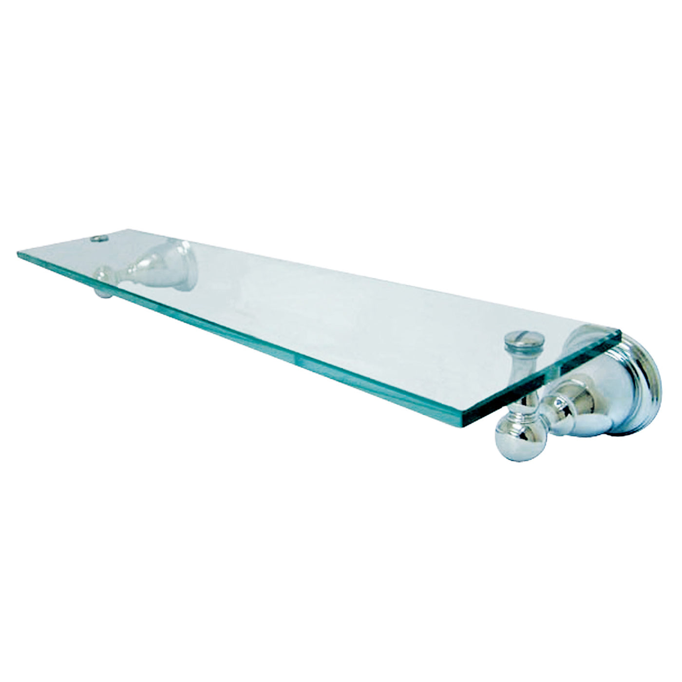 Elements of Design EBA1759C Bathroom Glass Shelf, Polished Chrome