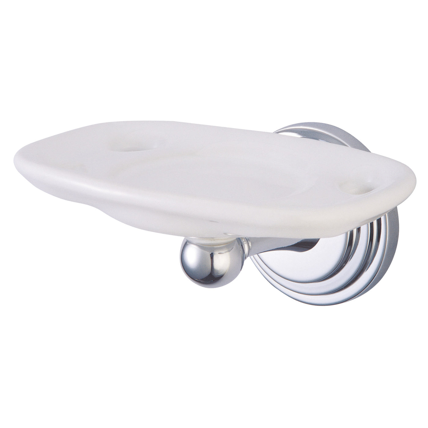 Elements of Design EBA2716C Toothbrush and Tumbler Holder, Polished Chrome