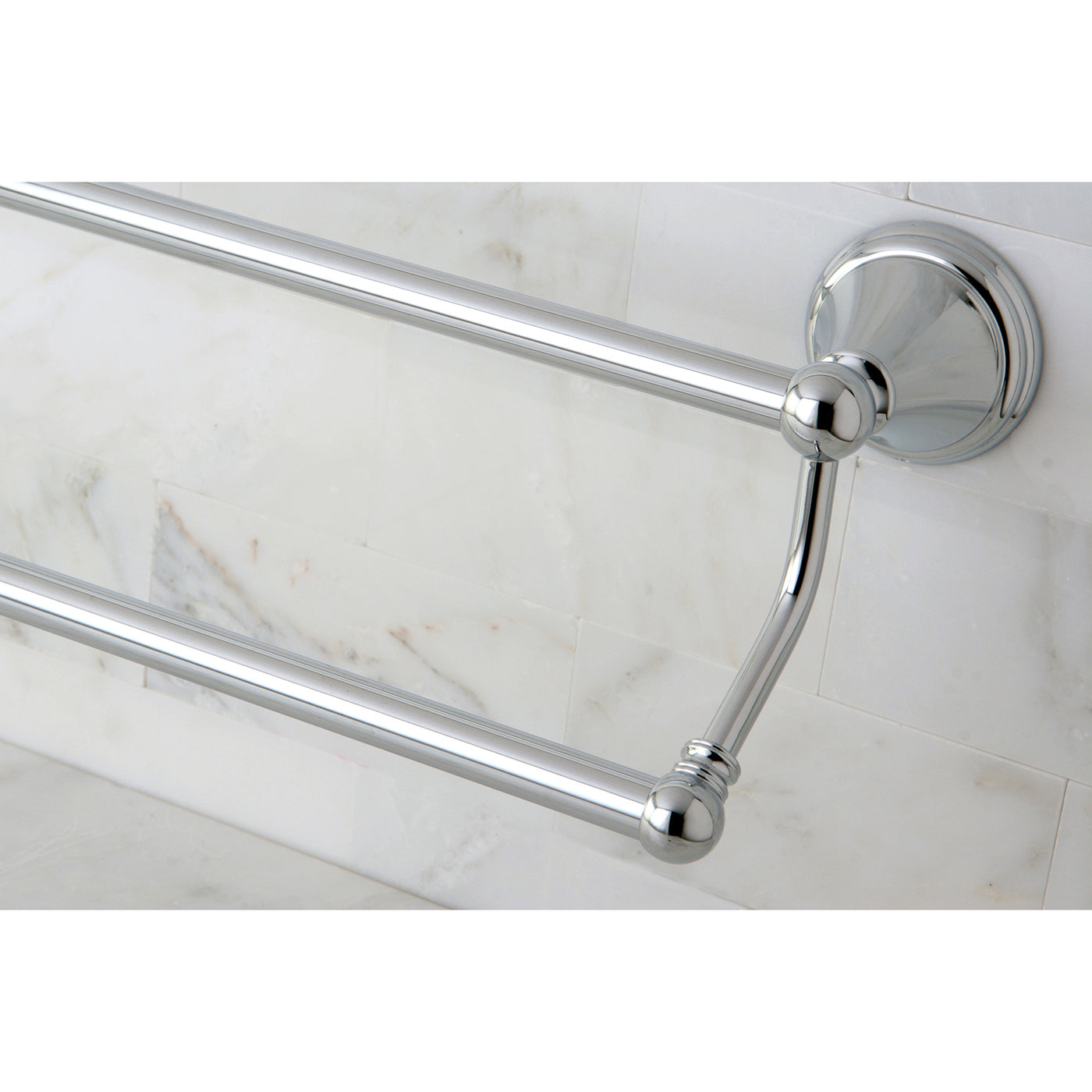 Elements of Design EBA2973C 24-Inch Dual Towel Bar, Polished Chrome