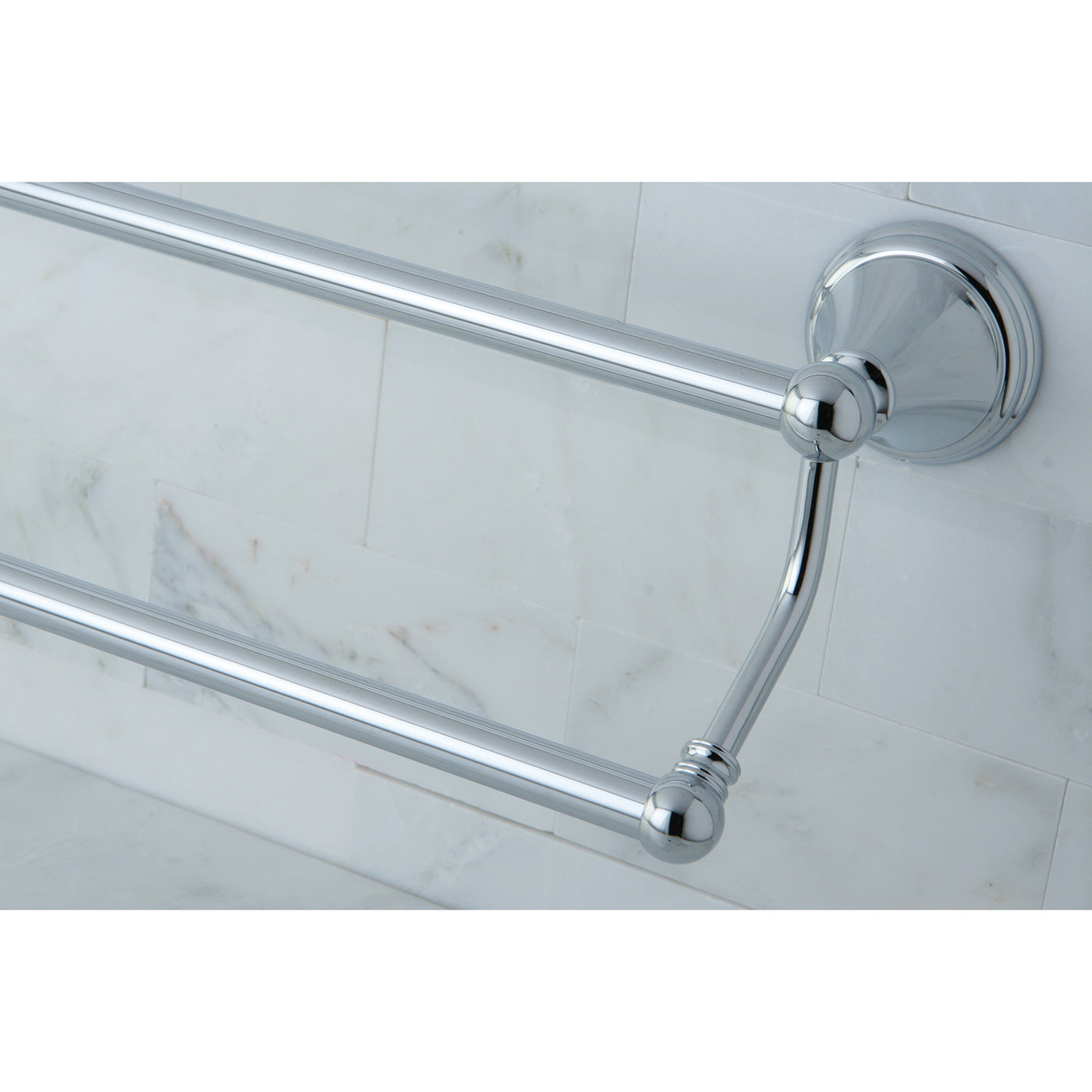 Elements of Design EBA2973C 24-Inch Dual Towel Bar, Polished Chrome