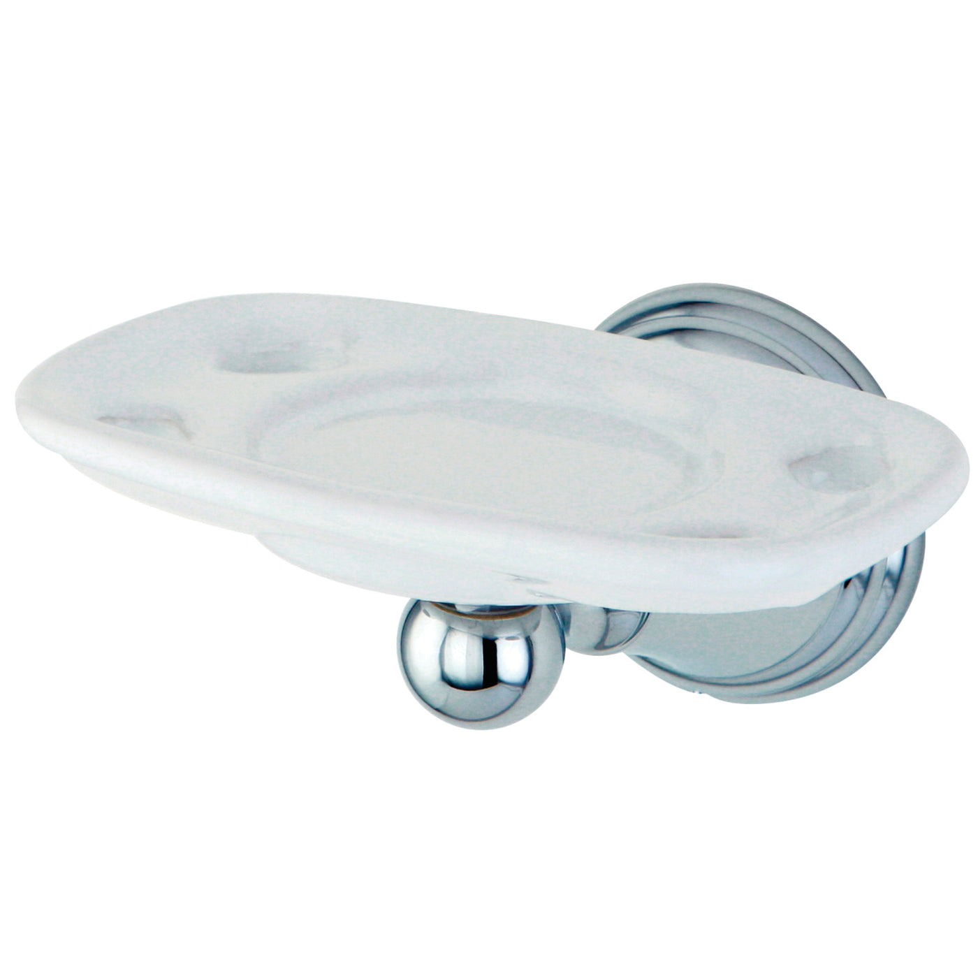 Elements of Design EBA2976C Toothbrush and Tumbler Holder, Polished Chrome