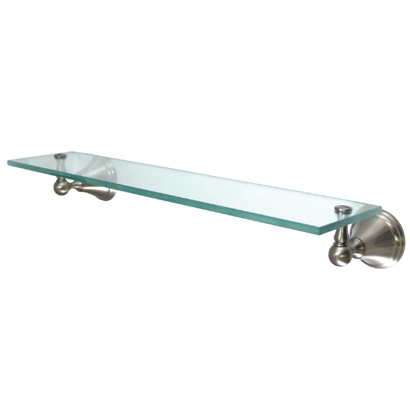 Elements of Design EBA2979SN Glass Shelf, Brushed Nickel