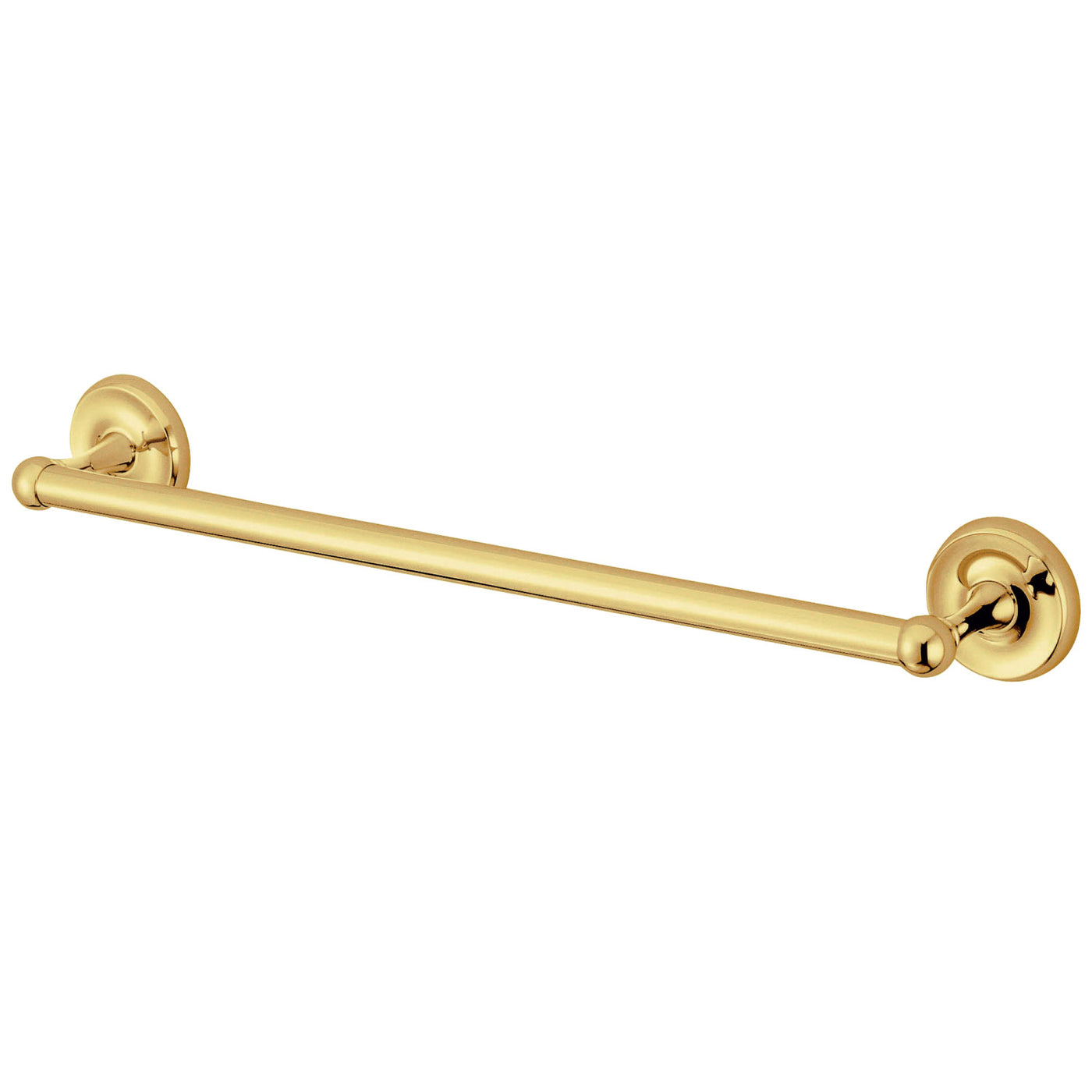 Elements of Design EBA312PB 18-Inch Towel Bar, Polished Brass