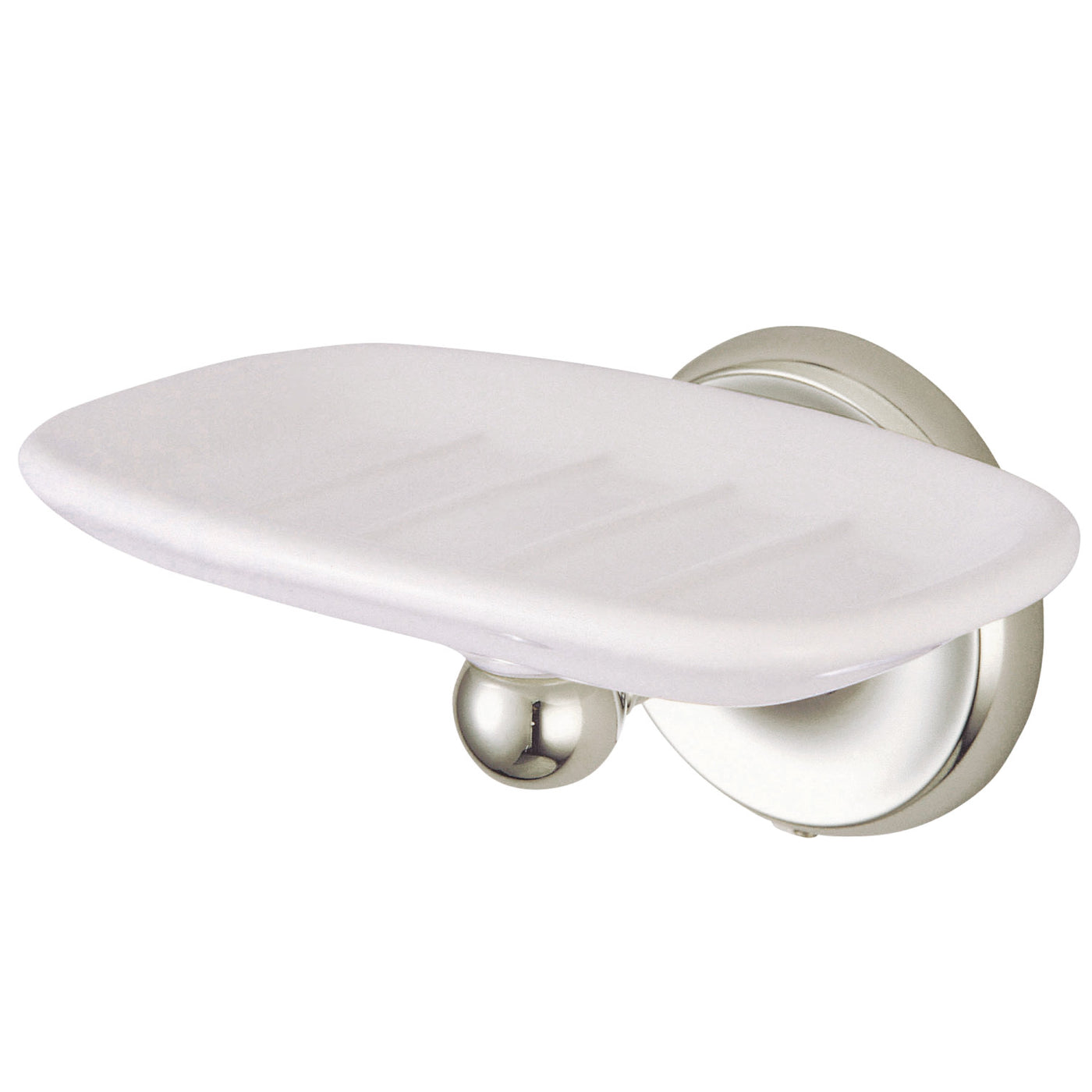 Elements of Design EBA315SN Wall-Mount Soap Dish Holder, Brushed Nickel