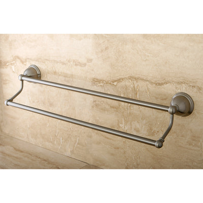 Elements of Design EBA3963SN 24-Inch Dual Towel Bar, Brushed Nickel