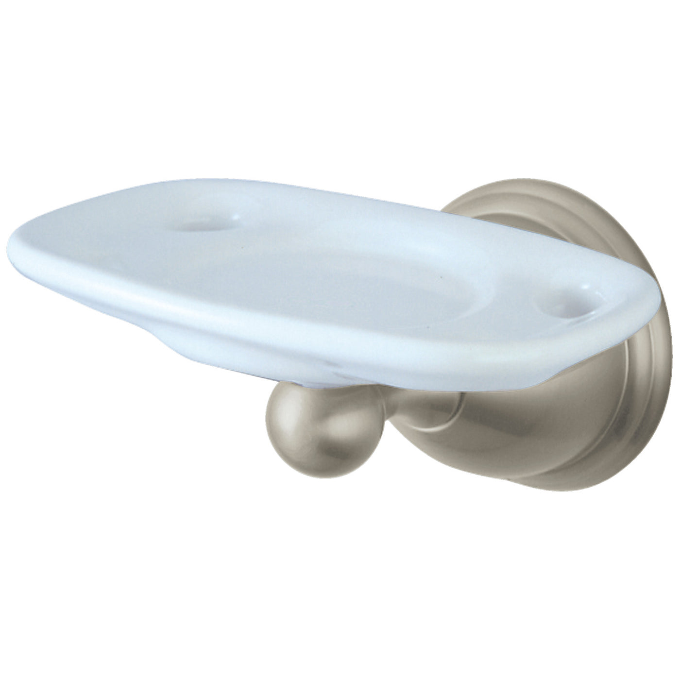 Elements of Design EBA3966SN Toothbrush and Tumbler Holder, Brushed Nickel