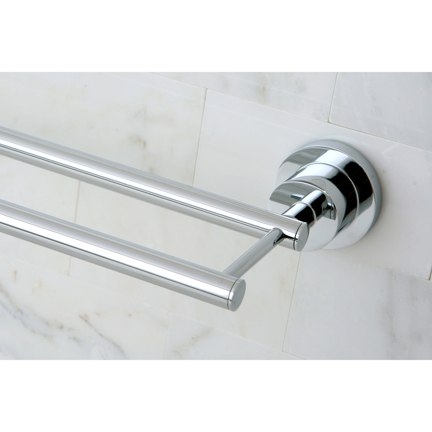 Elements of Design EBA8213C 24-Inch Dual Towel Bar, Polished Chrome