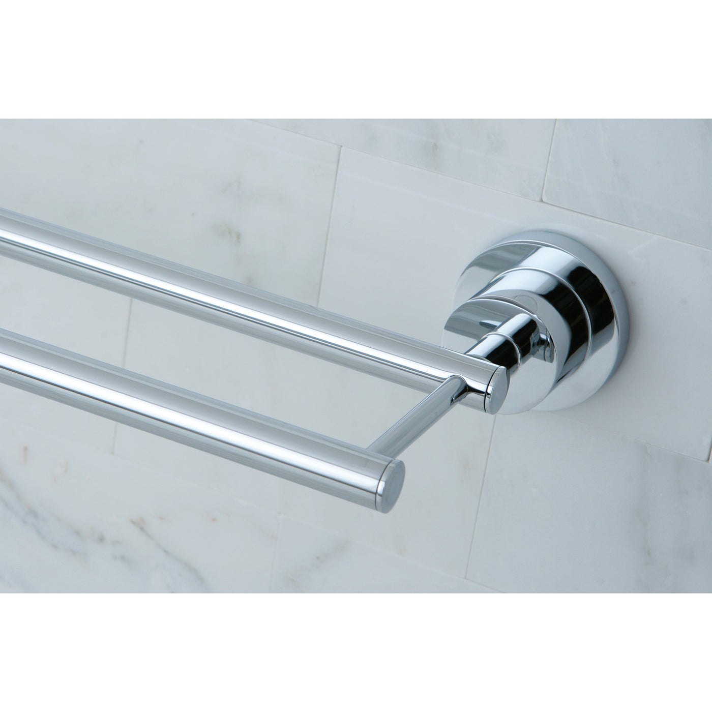 Elements of Design EBA8213C 24-Inch Dual Towel Bar, Polished Chrome
