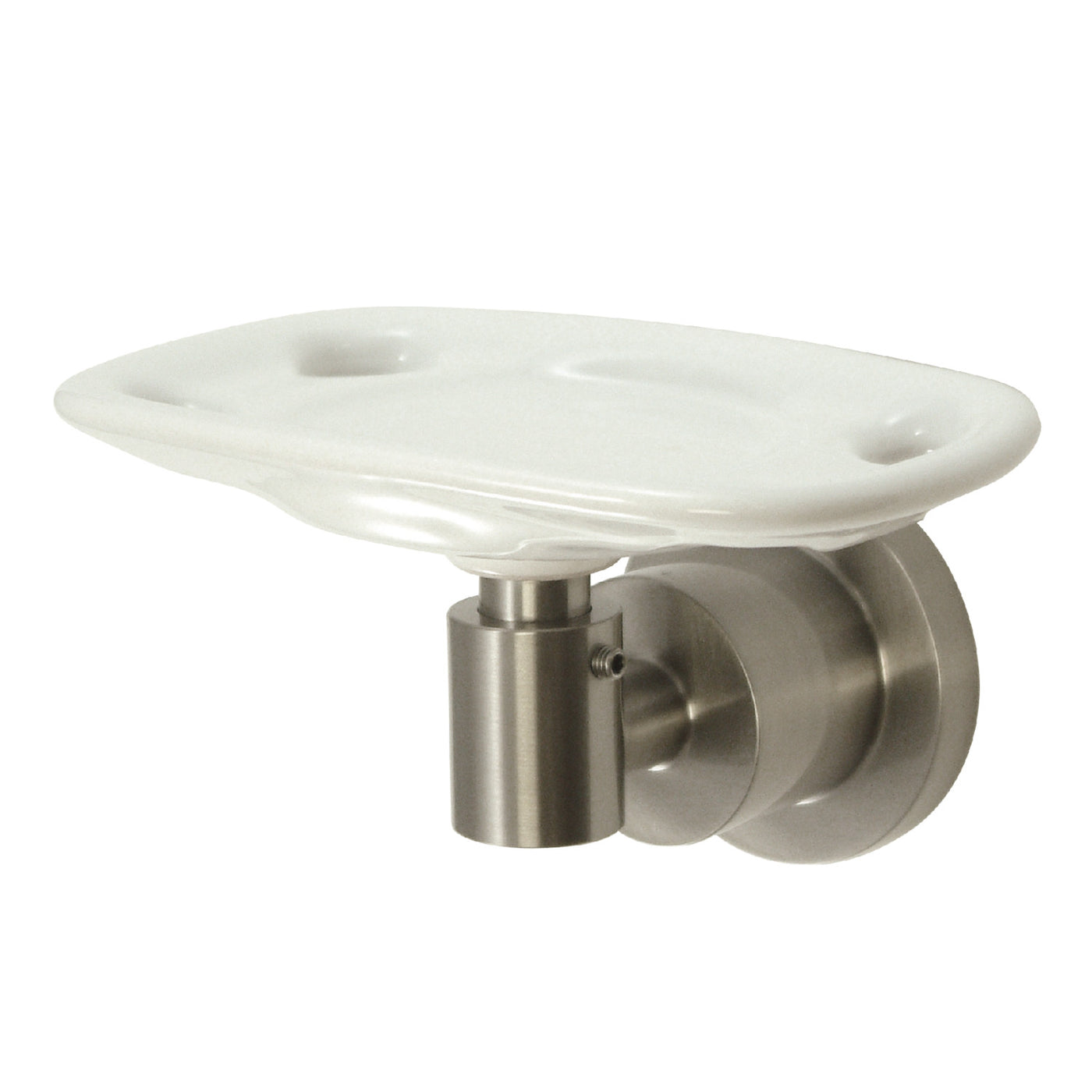 Elements of Design EBA8216SN Toothbrush and Tumbler Holder, Brushed Nickel