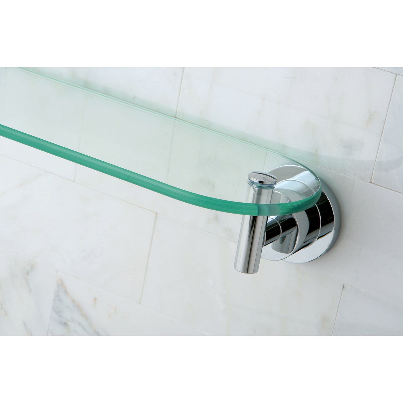 Elements of Design EBA8219C Glass Shelf, Polished Chrome