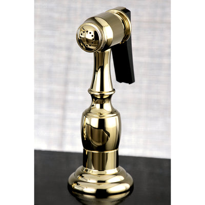 Elements of Design EBSPR2 Kitchen Side Sprayer, Polished Brass
