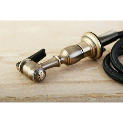 Elements of Design EBSPR3 Kitchen Side Sprayer, Antique Brass