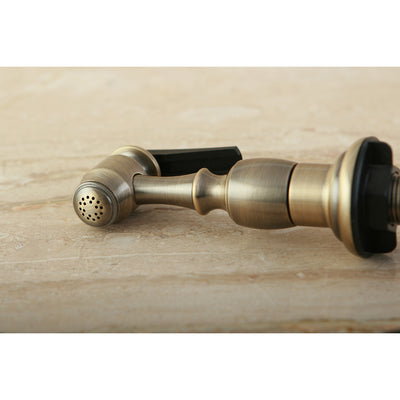 Elements of Design EBSPR3 Kitchen Side Sprayer, Antique Brass