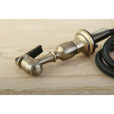 Elements of Design EBSPR3 Kitchen Side Sprayer, Antique Brass