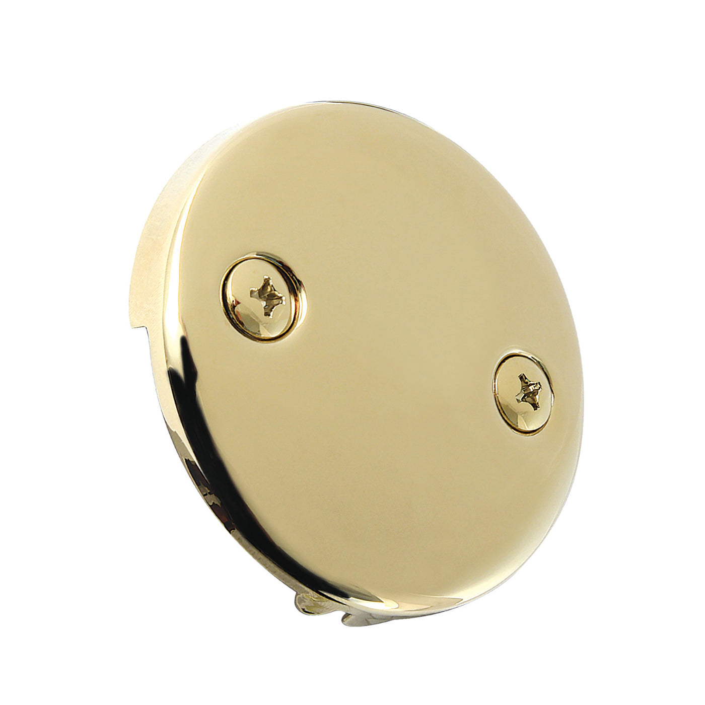 Elements of Design EDTT102 Bathtub Overflow Plate, Polished Brass