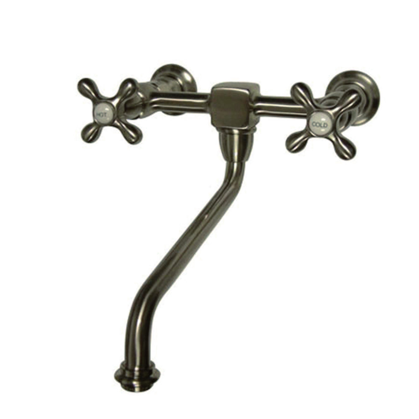 Elements of Design ES1208AX Wall Mount Kitchen Faucet, Brushed Nickel