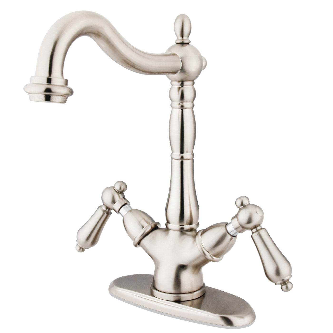 Elements of Design ES1498AL 2-Handle Vessel Sink Faucet, Brushed Nickel