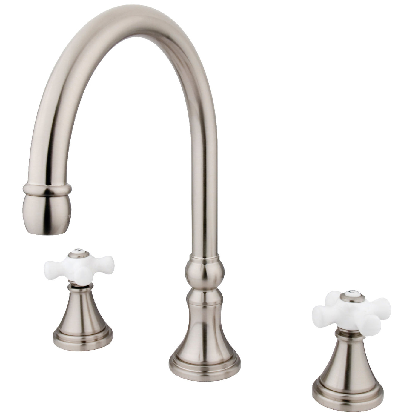 Elements of Design ES2348PX Roman Tub Faucet, Brushed Nickel