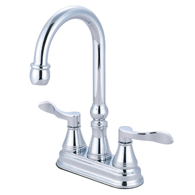 Elements of Design ES2491DFL 4-Inch Centerset Bar Faucet, Polished Chrome