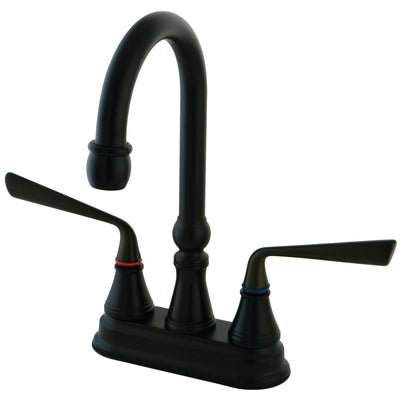 Elements of Design ES2495ZL 4-Inch Centerset Bar Faucet, Oil Rubbed Bronze
