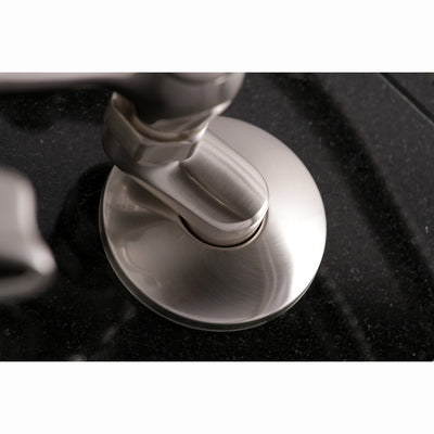Elements of Design ES2658X Adjustable Center Tub Wall Mount Clawfoot Tub Faucet, Brushed Nickel