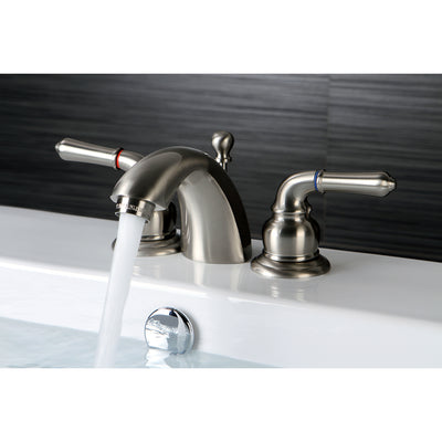 Elements of Design ES2958 Mini-Widespread Bathroom Faucet, Brushed Nickel