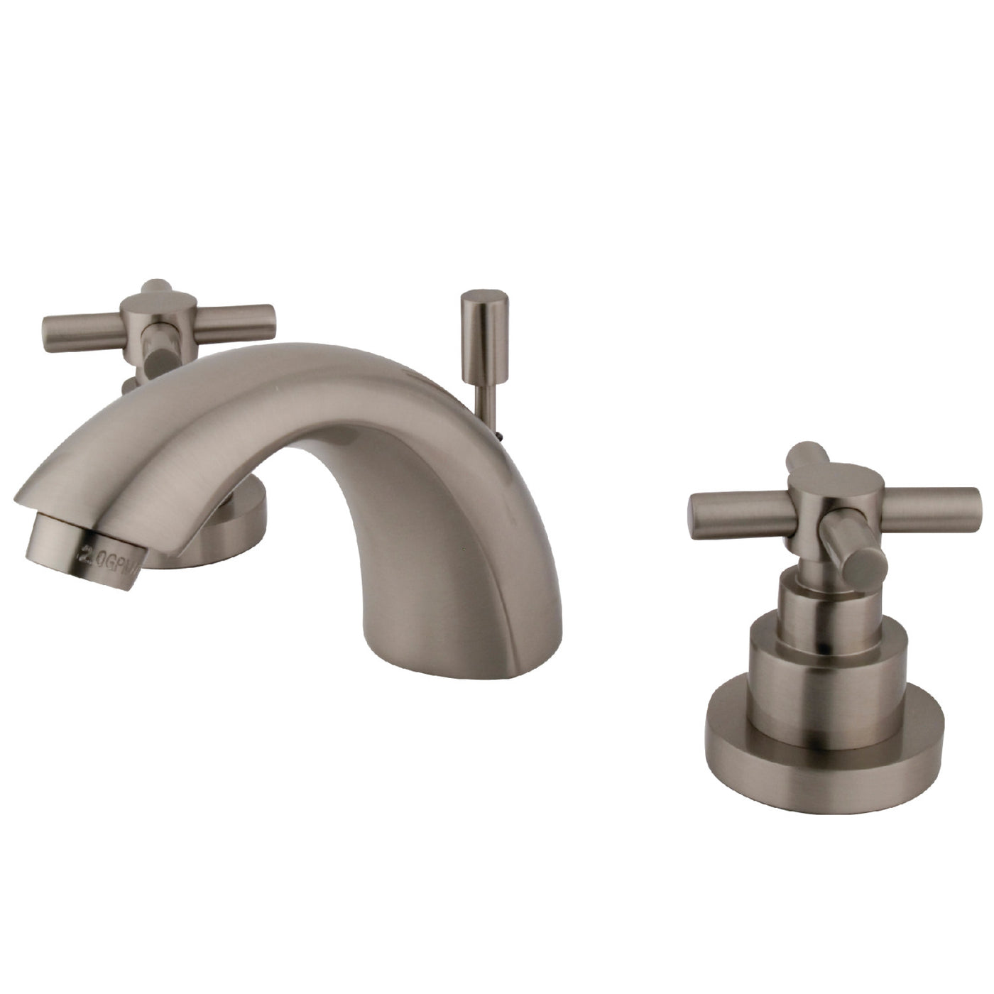 Elements of Design ES2958EX Mini-Widespread Bathroom Faucet, Brushed Nickel