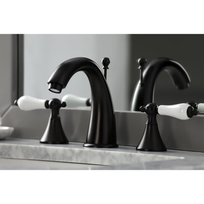 Elements of Design ES2975PL Widespread Bathroom Faucet with Brass Pop-Up, Oil Rubbed Bronze