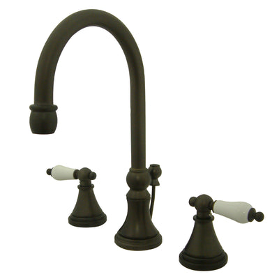 Elements of Design ES2985PL Widespread Bathroom Faucet, Oil Rubbed Bronze