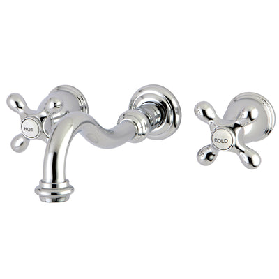 Elements of Design ES3121AX 2-Handle Wall Mount Bathroom Faucet, Polished Chrome