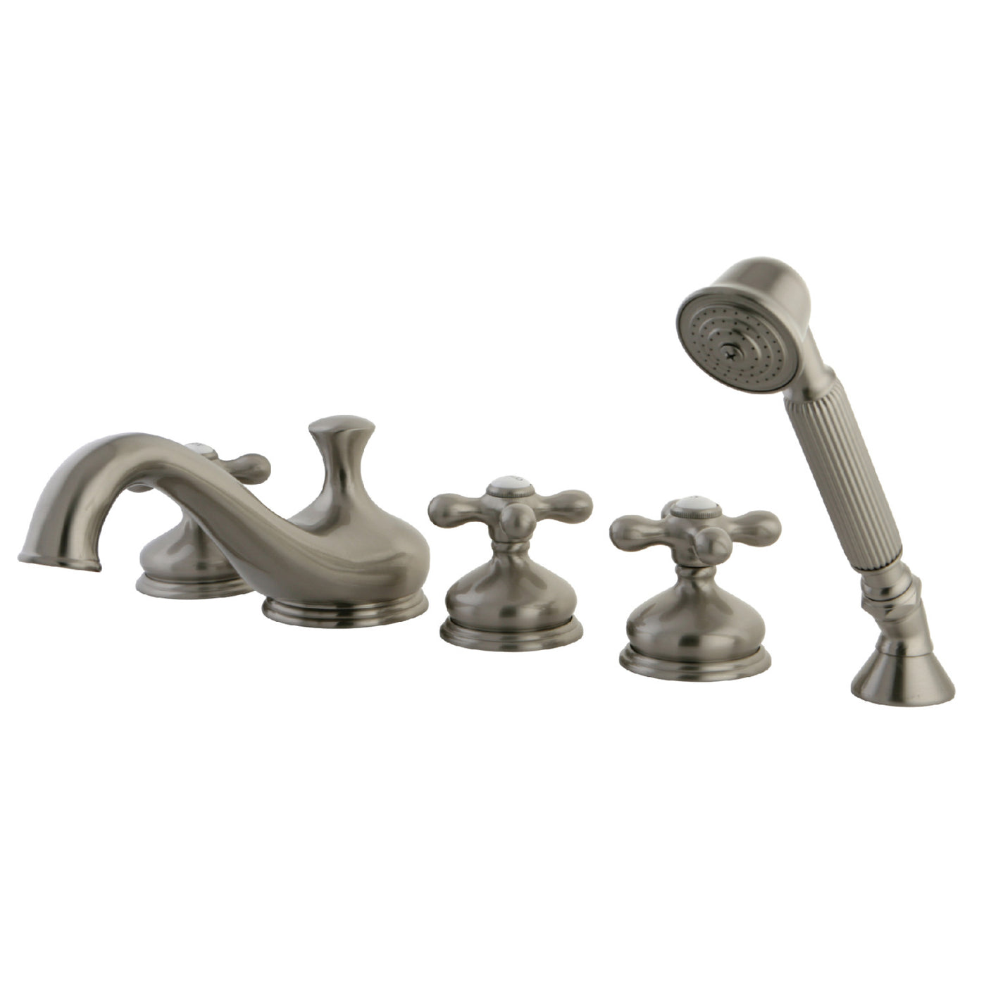 Elements of Design ES33385AX Roman Tub Faucet with Hand Shower, Brushed Nickel