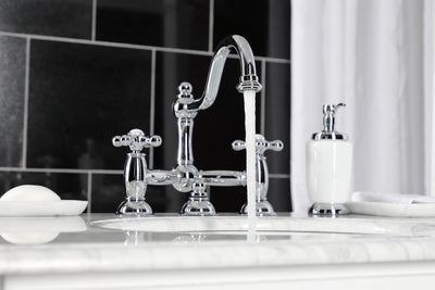 Elements of Design ES3911AX Bridge Bathroom Faucet, Polished Chrome