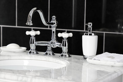 Elements of Design ES3911PX Bridge Bathroom Faucet, Polished Chrome